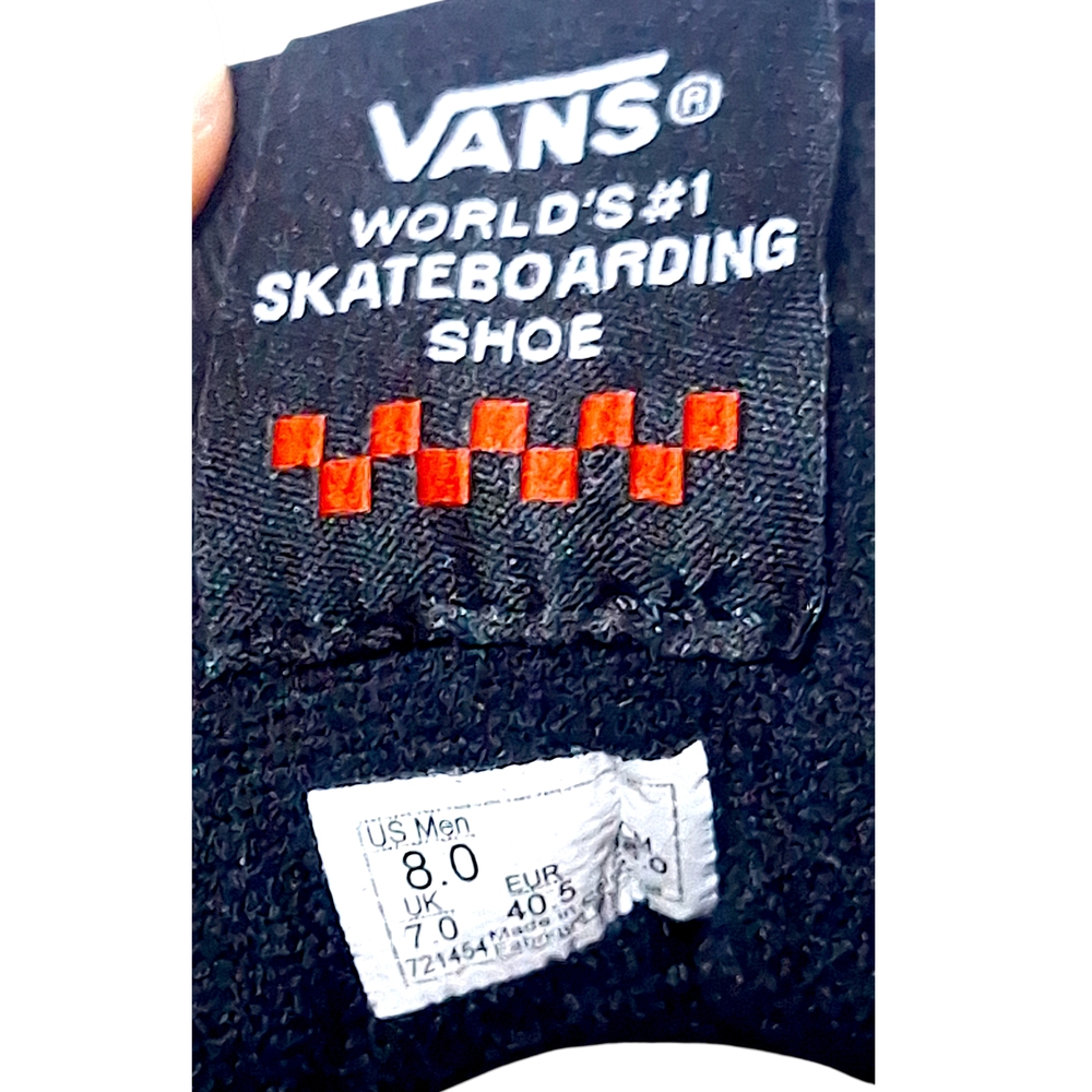 Vans Sk8-Hi Thrasher Allover Logo Black Size 8 NWT - Picture 5 of 14